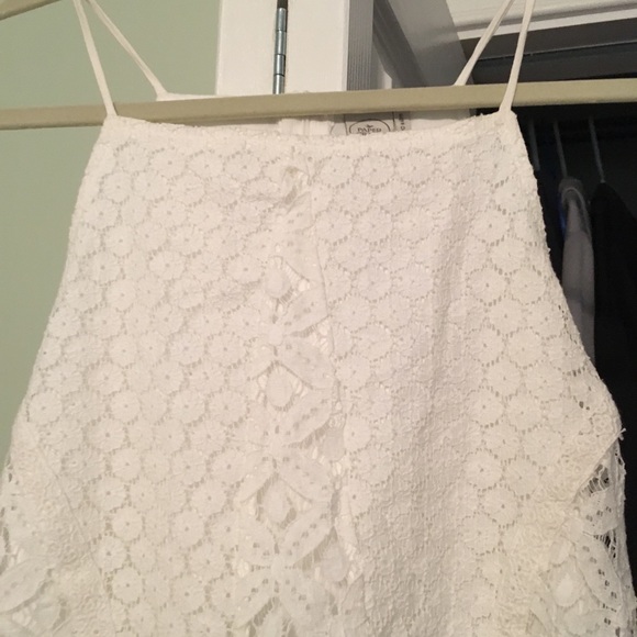 White lace dress - Picture 3 of 4